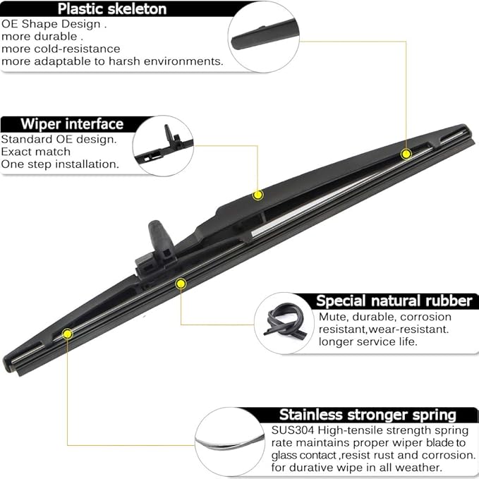 AUTOBOO 24"+20" Windshield Wipers - Image 3
