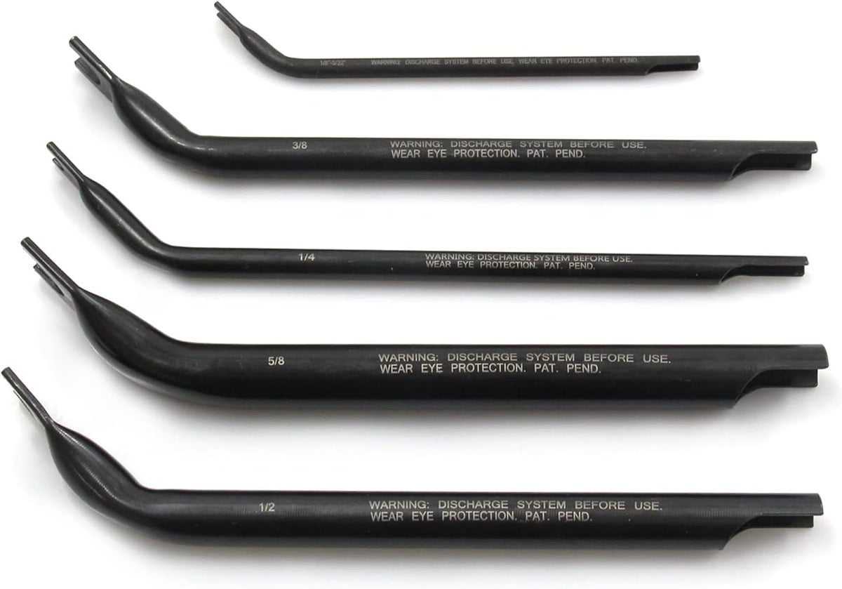 42400 double-ended air line disconnect tool set for shown in use