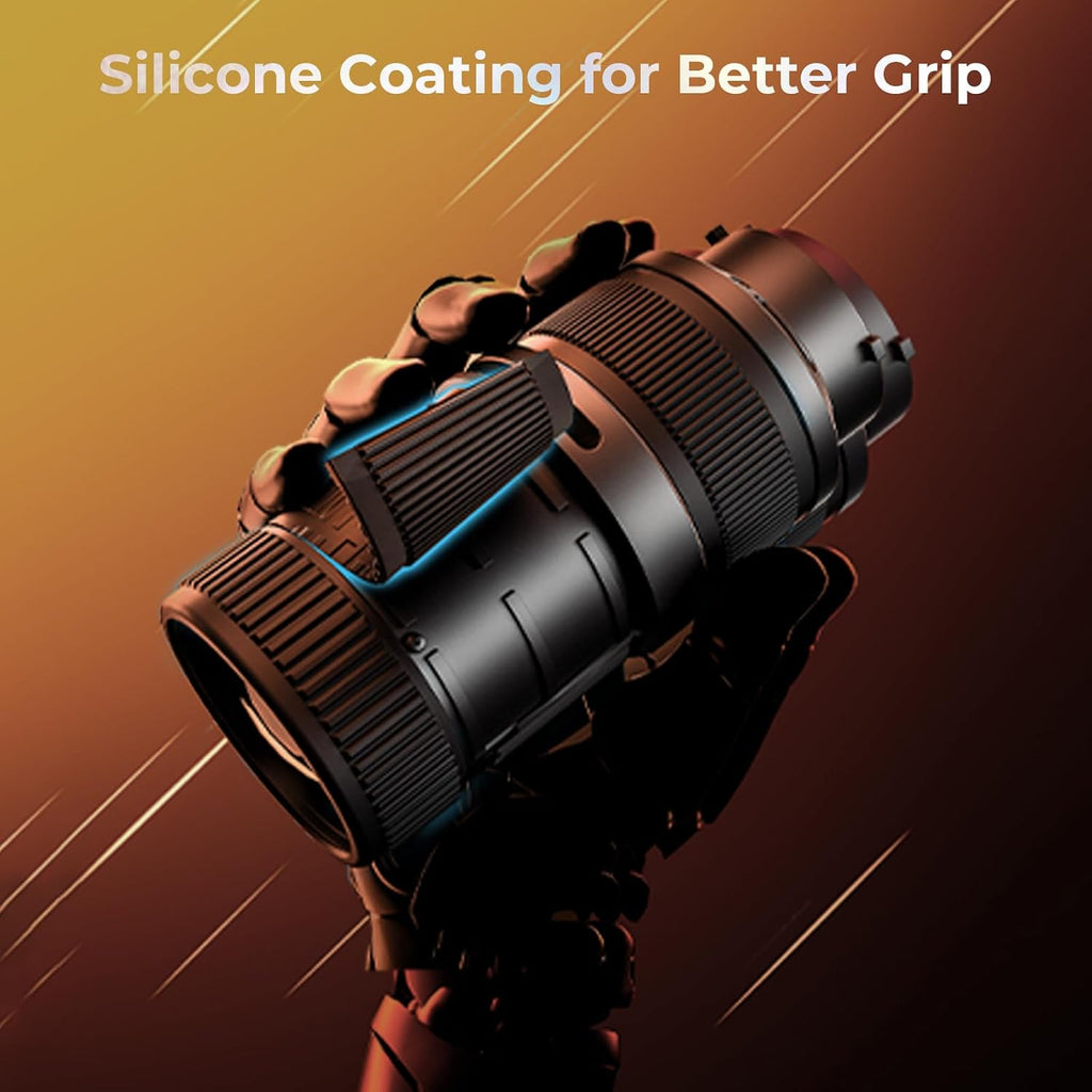 smallrig sp-mini spotlight, optical snoot photography kit, side view