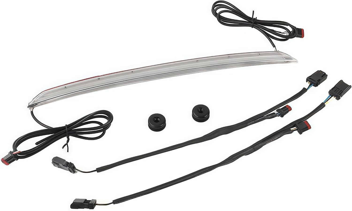 LED Fairing Vent Trim Light Sequential Amber Turn Signal White DRL for 2024-2025 Harley Street Glide FLHX FLHXU 2023-UP CVO FLHXSE Front Accent Lamp