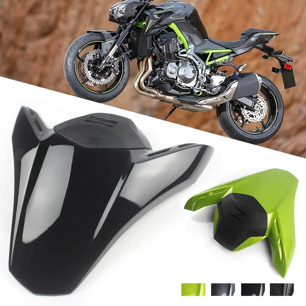 Motorcycle Rear Seat Cover Cowl For Kawasaki Z900 Ninja 2017 2018 2019 2020 2021 2022 2023 2024 Sportbikes Rear Seat Cover ABS Plastic Rear Seat Cowl (Gloss Black)