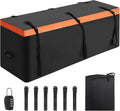 GarveeTech Hitch Cargo Carrier Bag 21 Cu Ft, Heavy Duty Waterproof Cargo Traveling Bag for Car Truck SUV Vans' Hitch Trays and Hitch Baskets, 8 Reinforced Straps, Waterproof Zip