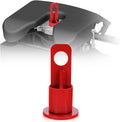 5th Wheel Lifting Hook Wheel Hitch Trailer 5th Wheel Lifting Bracket Replace #6100, Weight Capacity of 500 Lbs - Great for Trucks and Trailers, Easy to Install (Red)