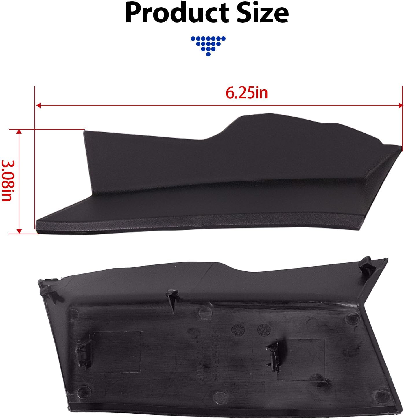 2Pcs Left and Right Rear Tail Light Combination Lamp Cover Compatible with Toyota Camry 2019-2024, Replacement for 81497-06030, 81498-06030, 81498-06070
