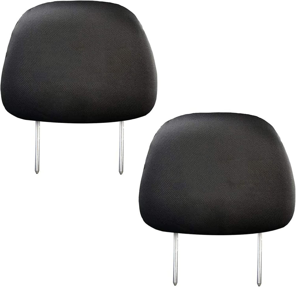 KEEPTOP Car Vehicle Seat Headrest Cover Seat Protector Cover Universal Fit Flexible Polyester Material 2pcs lot