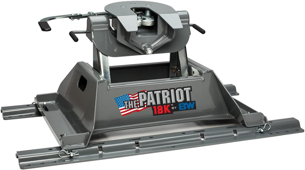B&W Trailer Hitches Patriot 18K Rail Mounted Fifth Wheel Hitch - RVK3255