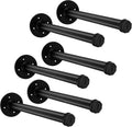 12 inch industrial pipe clothes bar, wall mounted, main product view