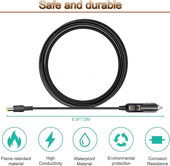 Car Charger Power Adapter Compatible - Image 3