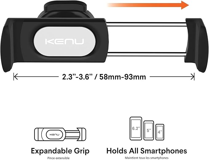 Kenu Airframe Pro | Universal Vent Car Phone Mount Holder - Image 6