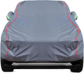 Breathable New Material, Waterproof Car Cover, Locks and Zipper Doors,