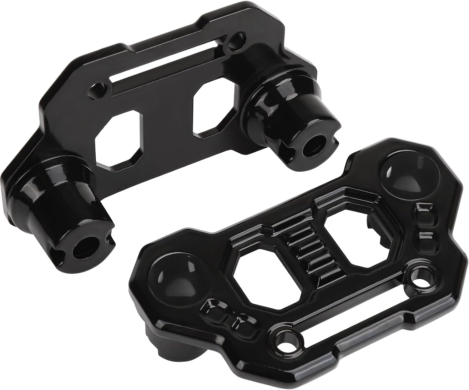 Wrangler JL Light Bar Hood Mounting Brackets, Gladiator JT Ditch Light Cowl Mount Brackets A-Pillar LED Fog Light Pod Brackets for 2018-2025 Jeep Wrangler JL JLU 4xe Gladiator JT Accessories
