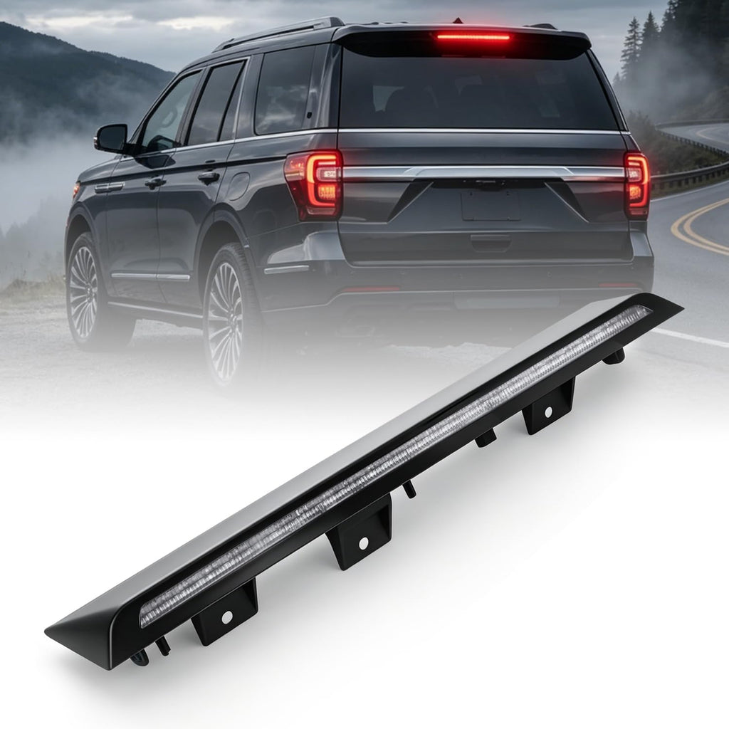 923-300 Third Brake Light Compatible with 2018-2023 Ford Expedition Explorer and Lincoln Navigator, LED 3rd Brake Light, Center High Mount Stop Light Replace# JL1Z-13A613-C