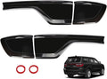3mirrors Smoked Tail Light Covers Rear Light Guards Durango Accessories for 2014-2025 Dodge Durango Accessories