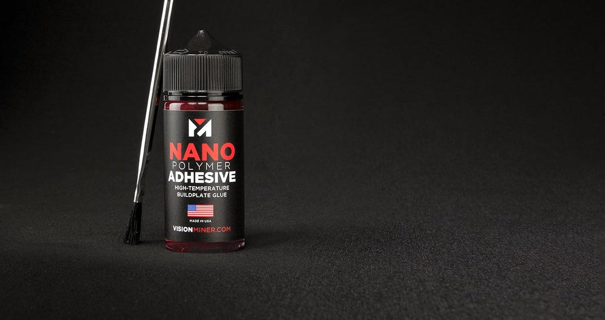 nano polymer adhesive (120ml) - ultimate 3d printing showing dimensions