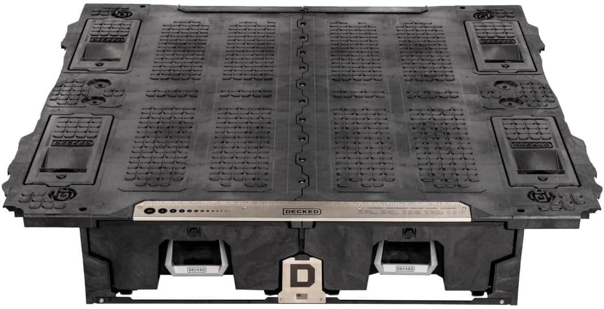 DECKED Truck Bed Storage System Includes System Accessories | Compatible with RAM 1500 (2009-2018) & RAM 1500 Classic Edition (2019-Current) 5'7" Bed