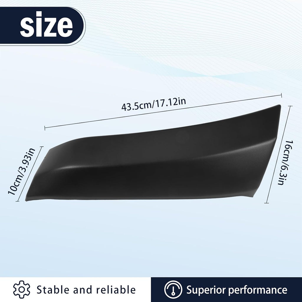 Front Passenger Side Wheel Fender Flare Molding Fit for Ram 4500 5500 2019 2020 2021 2022 2023 2024 Replace 6MS38GXHAA