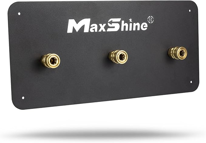 Maxshine 1/4" Universal Quick Connect Foam Cannon Holder – Wall-Mounted by Maxshine
