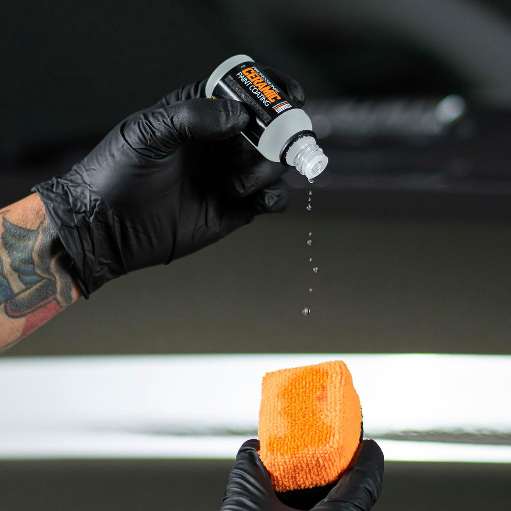 Cerakote Premium Microfiber Applicator (Pack of 3) - Quality Microfiber Material - Washable and Reusable - Perfect for Car Coating Application