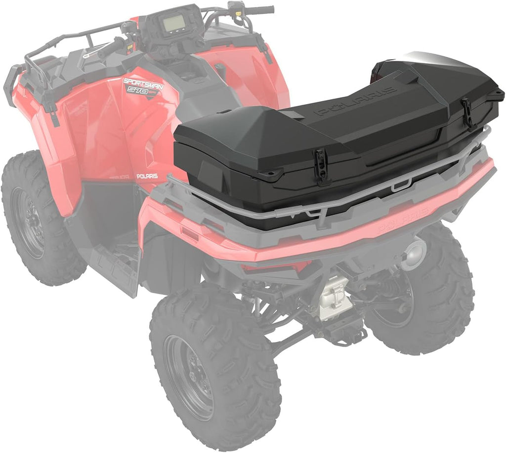 Polaris Lock & Ride Rear Lockable Cargo Storage Box for Sportsman ATV – 21.25 Gallon Locking ATV Storage – Dust-Proof, Compatible with Sportsman 450, 570, 850, XP 1000 Models – OEM Part #2890876