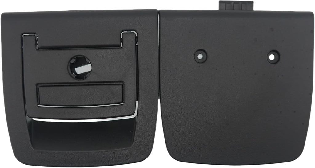 Rear Trunk Floor Mat Carpet Handle 51479120283 for BMW X5 E70 2007-2013, for BMW X6 E71 2008-2014 Replaces# 9120283, 51476958162, 51476980201 (51479120283-Black with Holes)