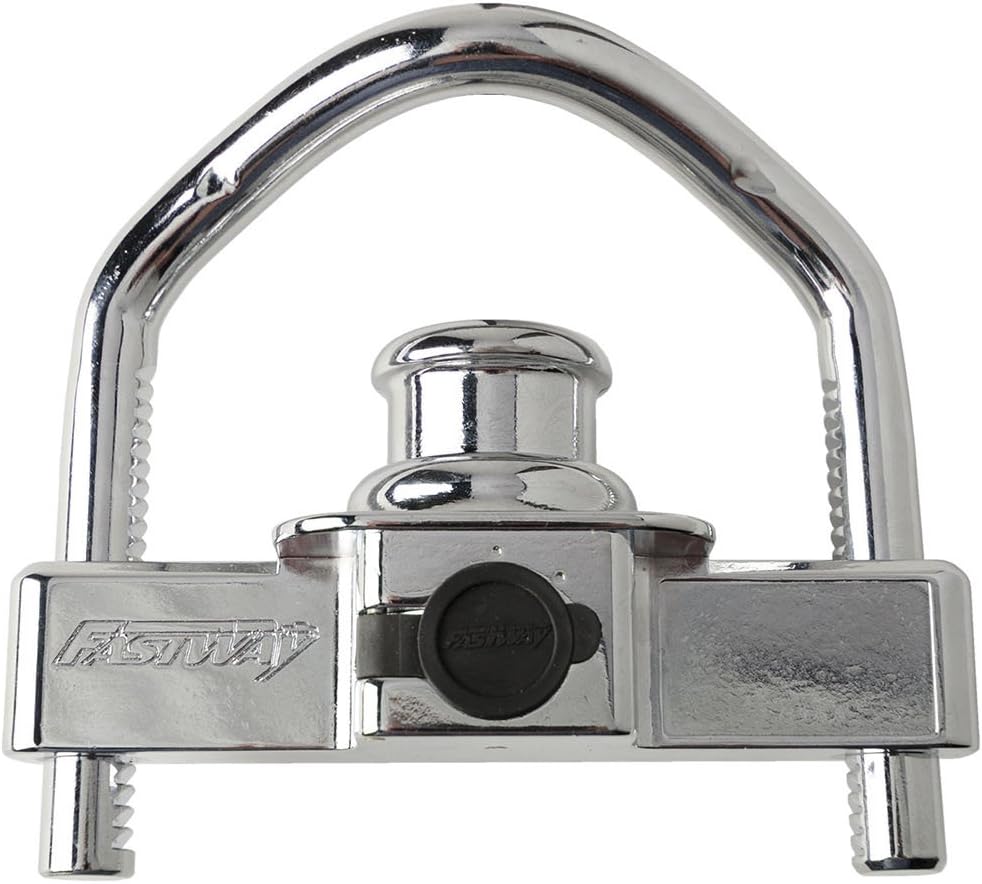 Fastway Fortress 86-00-5015 Maximum Security Universal Coupler Lock for 1 7/8 Inch, 2 Inch and 2 5/16 Inch Couplers