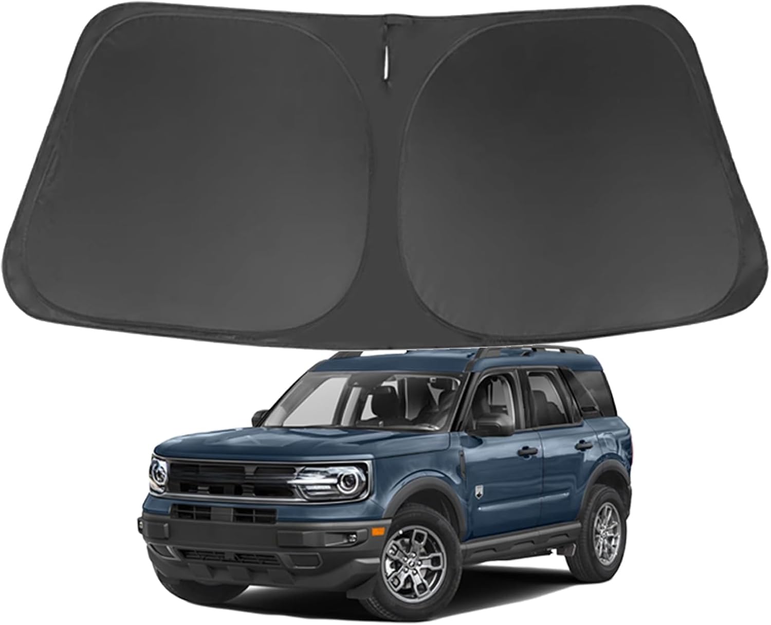 Bronco Sport Custom Windshield Sun Shade for Bronco Sport 2021-2025 Front Window Sunshade Sun Visor Shade Blocks UV Rays Car Accessories