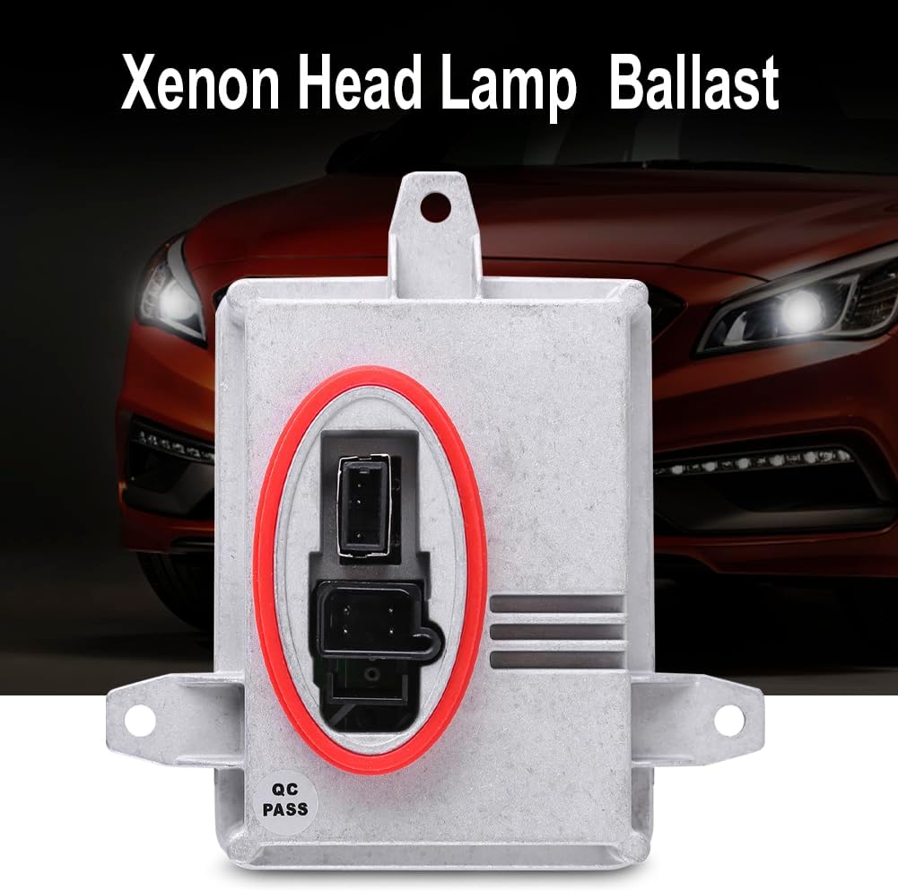 2PCS Xenon HID Headlight Ballast Control Unit Module with D1S Bulb Compatible with Hyundai Genesis Coupe 2013-2016 2-Door D1S Xenon HID Bulb & Ballast 3Z921-01700 92190-3Z200 18647-35006
