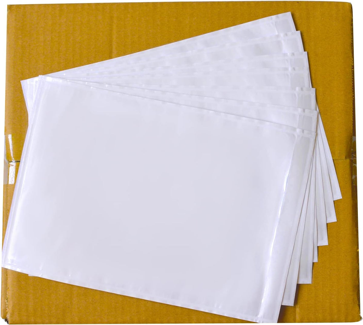 7"x 10" clear self-adhesive packing list envelopes, main product view