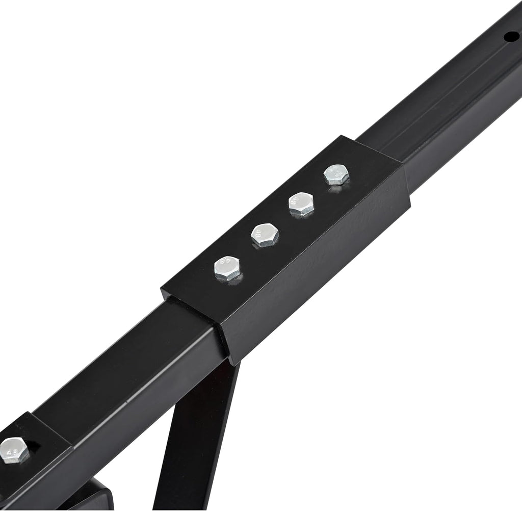 Heavy Duty Trailer Dolly 1000LB Capacity - Boat Trailer Mover with 13" Flat-Free Tires, Black Iron Trailer Dolly Mover with Wide Wheelbase for Stable Turning
