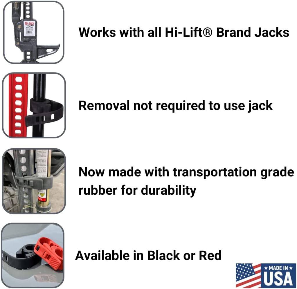 Hi-Lift Jack Handle-Keeper (Black) HK-B