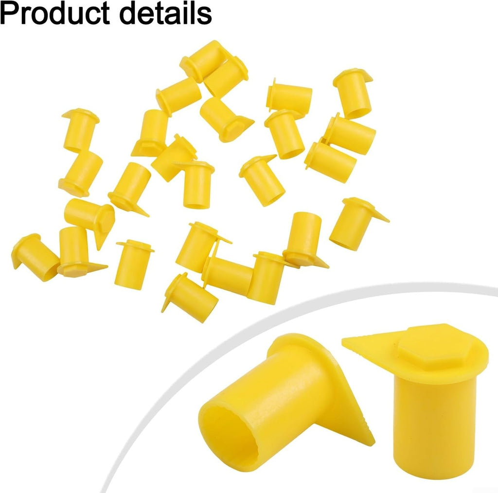 21mm Lug Nut Covers, Fluoro Yellow Wheel Nut Nut Indicators, Long Reach Wheel Nut Indicator, and Dust Cap