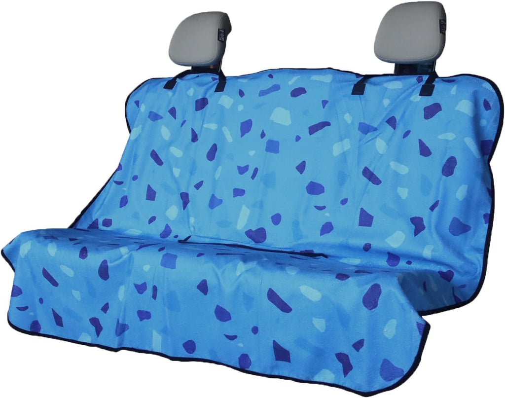 Back Seat Cover for Car Trucks Van SUV, Waterproof Rear Bench Towel Seat Covers