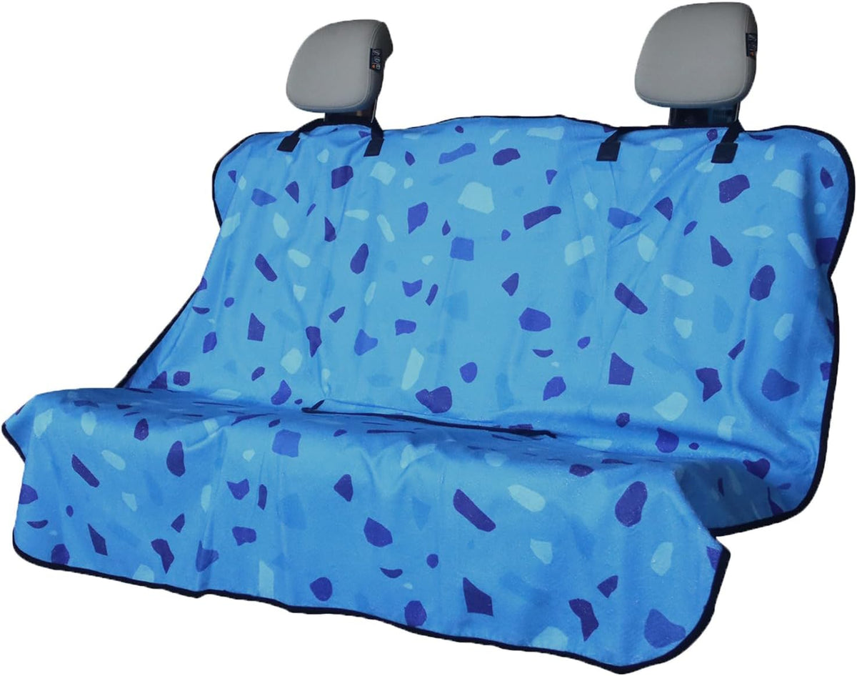 Back Seat Cover for Car Trucks Van SUV, Waterproof Rear Bench Towel Seat Covers