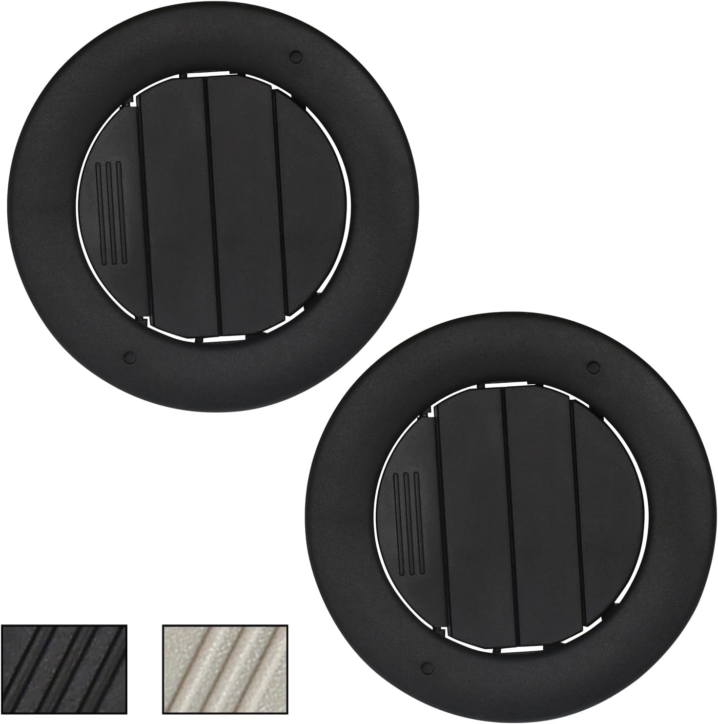 Roof Air Conditioning Vent Covers | Compatible with 2011-2015 Ford Explorer Expedition,2011-2019 Lincoln MKT Navigator Inner Accessories | Replaces BL1Z-19893-AA BB5Z-19893-CA Ceiling Fan Grilles