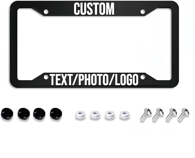 Custom License Plate Frame – Personalized License Plate Holder - Image 8
