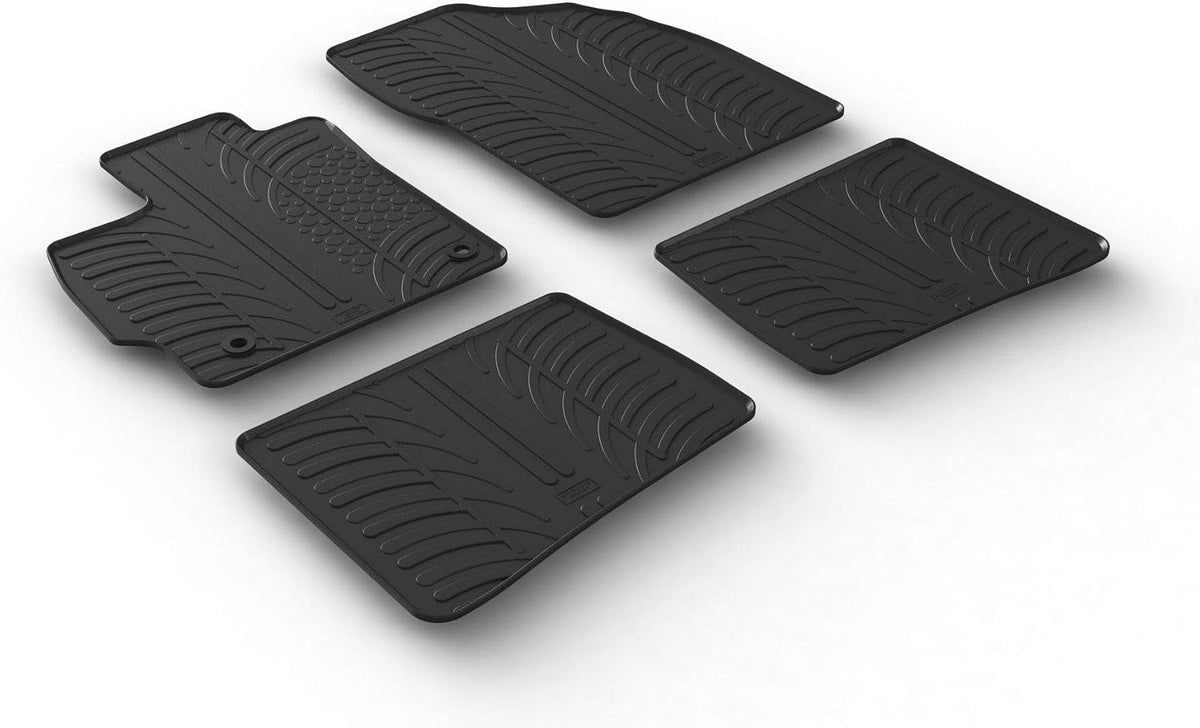 Gledring USA Custom Fit All-Weather Rubber Floor Mats Intended