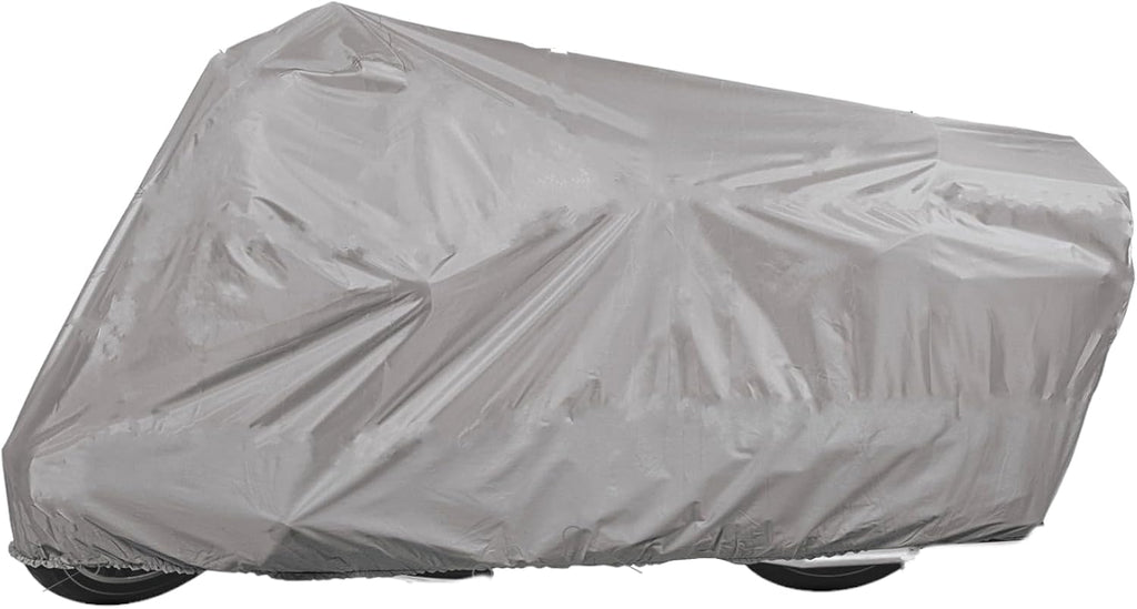 Motorcycle Cover All Season Universal Waterproof Sun Outdoor and Indoor Protection (Large)