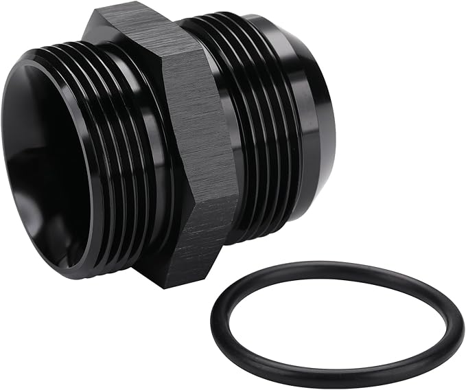 20AN Male Flare to 20AN ORB O-ring Boss Fuel Pump Rail Adapter Fitting Aluminum - Image 5
