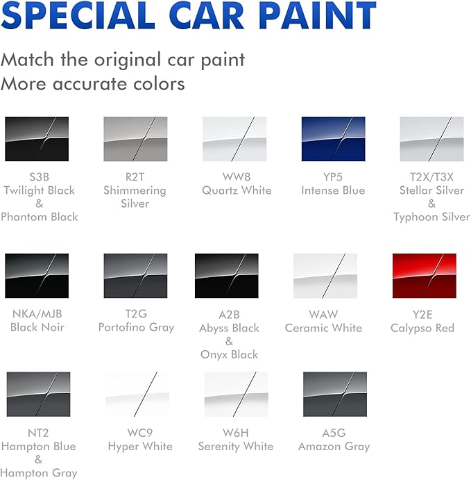 Shimmering Silver Touch Up Paint Compatible - Image 2
