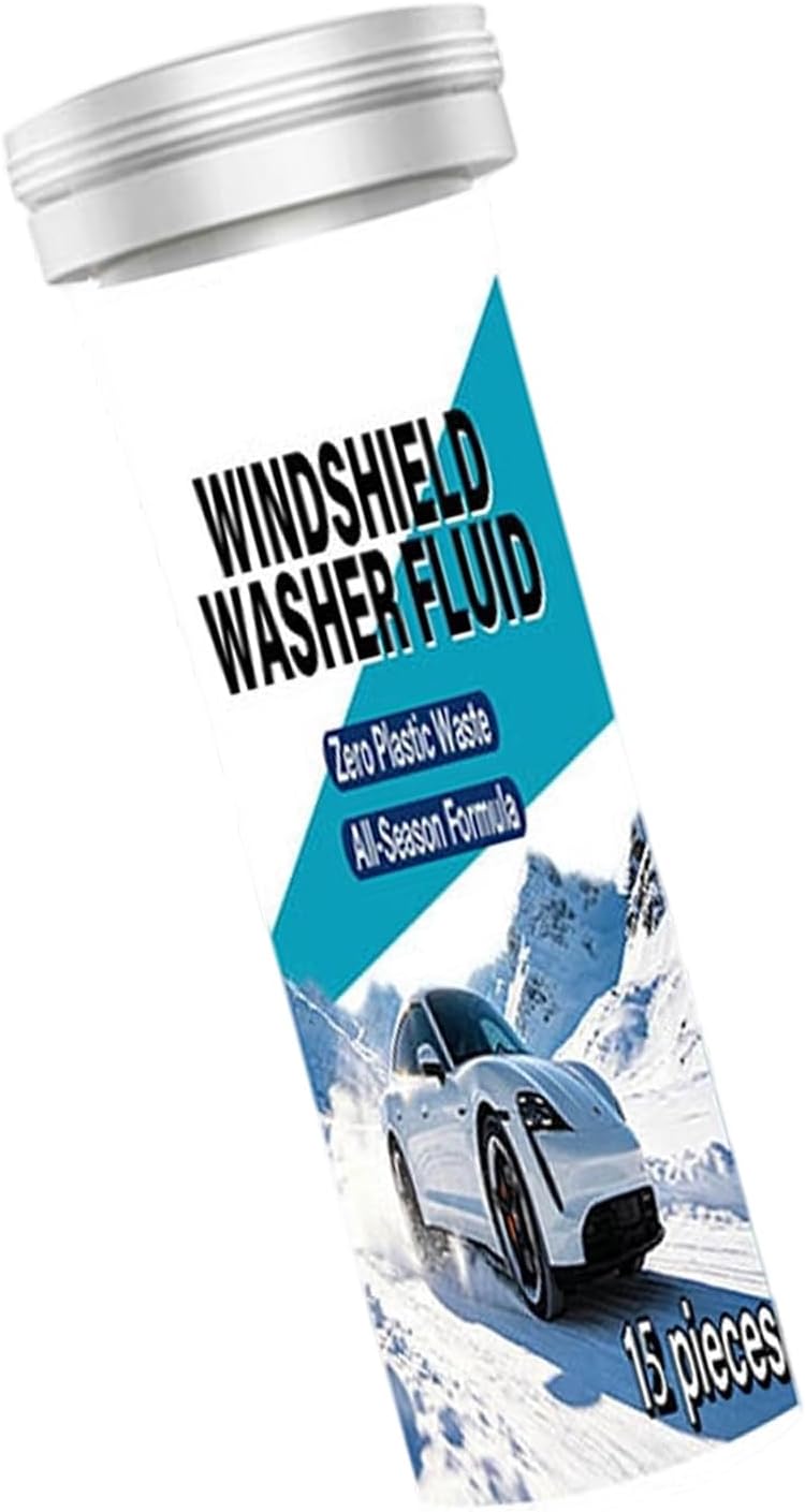 of 15 Automotive Glass Tablets Effective Tar & Grease Removal Car Windshield for Windshield