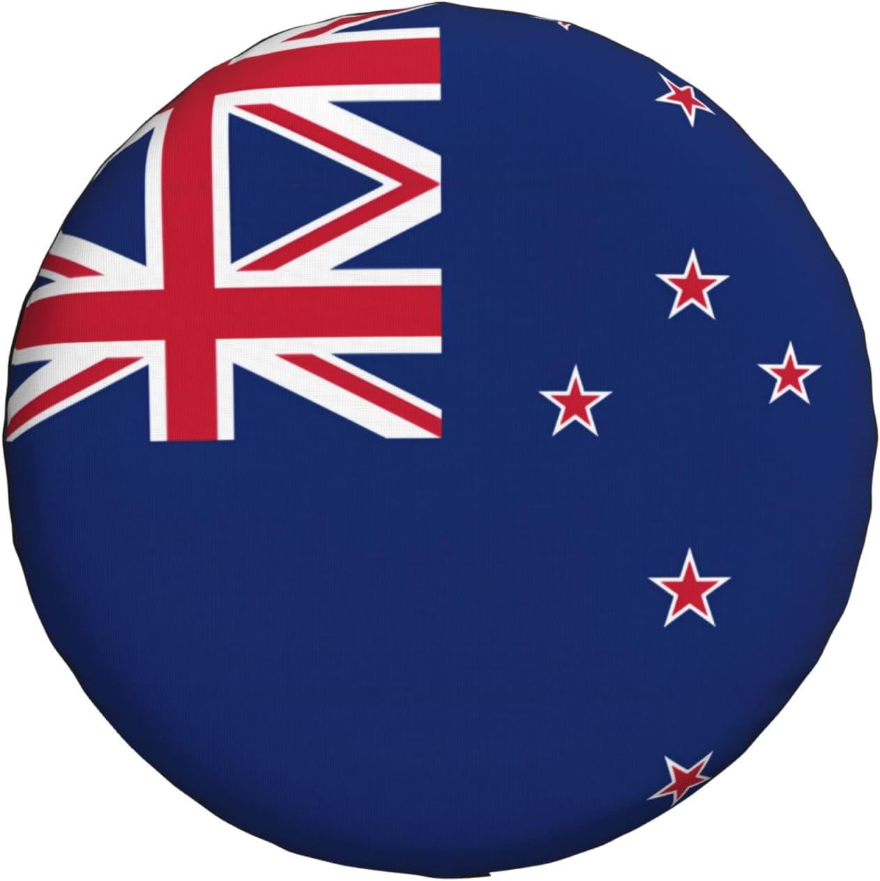 New Zealand Flag Print Universal Spare Tire Cover for RV, Jeep | Wheel Protector Fits Rv, Trailer, Jeep, Shield Tires From Sun, Dirt And Rain For Outdoor Storage