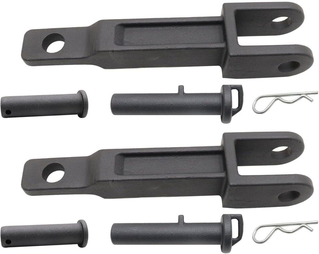 GXARTS 2 Sets Tow Hook Compatible with Kenworth Peterbilt with Pull Pins Frame Pins A20-6014 A65-6008 A65-6007