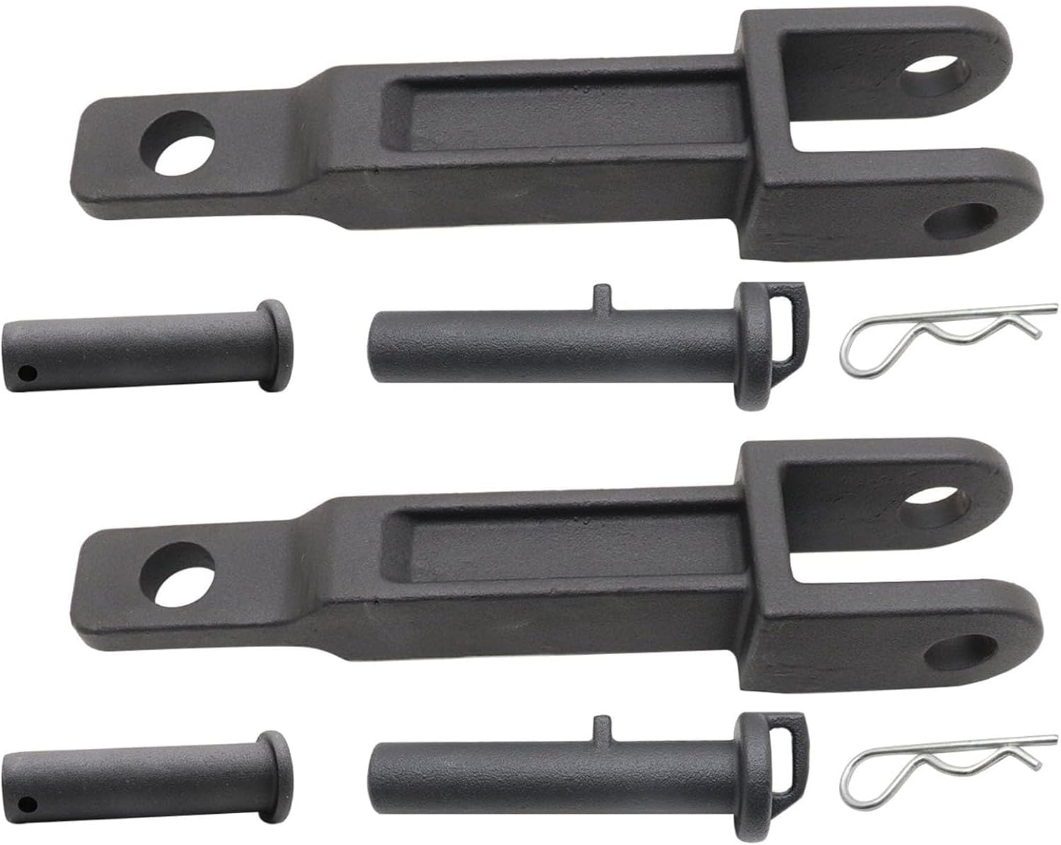 GXARTS 2 Sets Tow Hook Compatible with Kenworth Peterbilt with Pull Pins Frame Pins A20-6014 A65-6008 A65-6007
