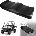 UTV Seat Cover Replacement for 2010-2014 Polaris Ranger 400 EV 500 570 800 Midsize Crew 45”x16.5” Thickness Waterproof PU Leather Black