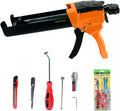 hydraulic dual caulking gun, 400ml 1:1 epoxy gun, main product view