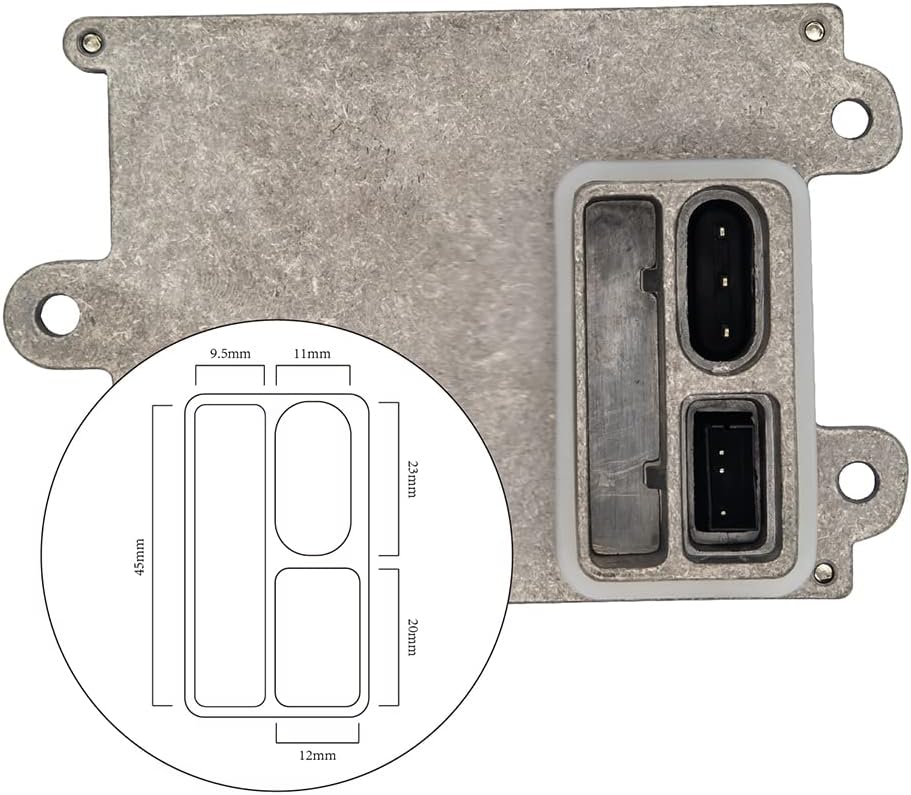 Xenon D1S D1R 35W HID Ballast 93235016 Factory OEM Direct Replacement Control Unit Module Compatible with Bui-ck Land Rover 2008-2012