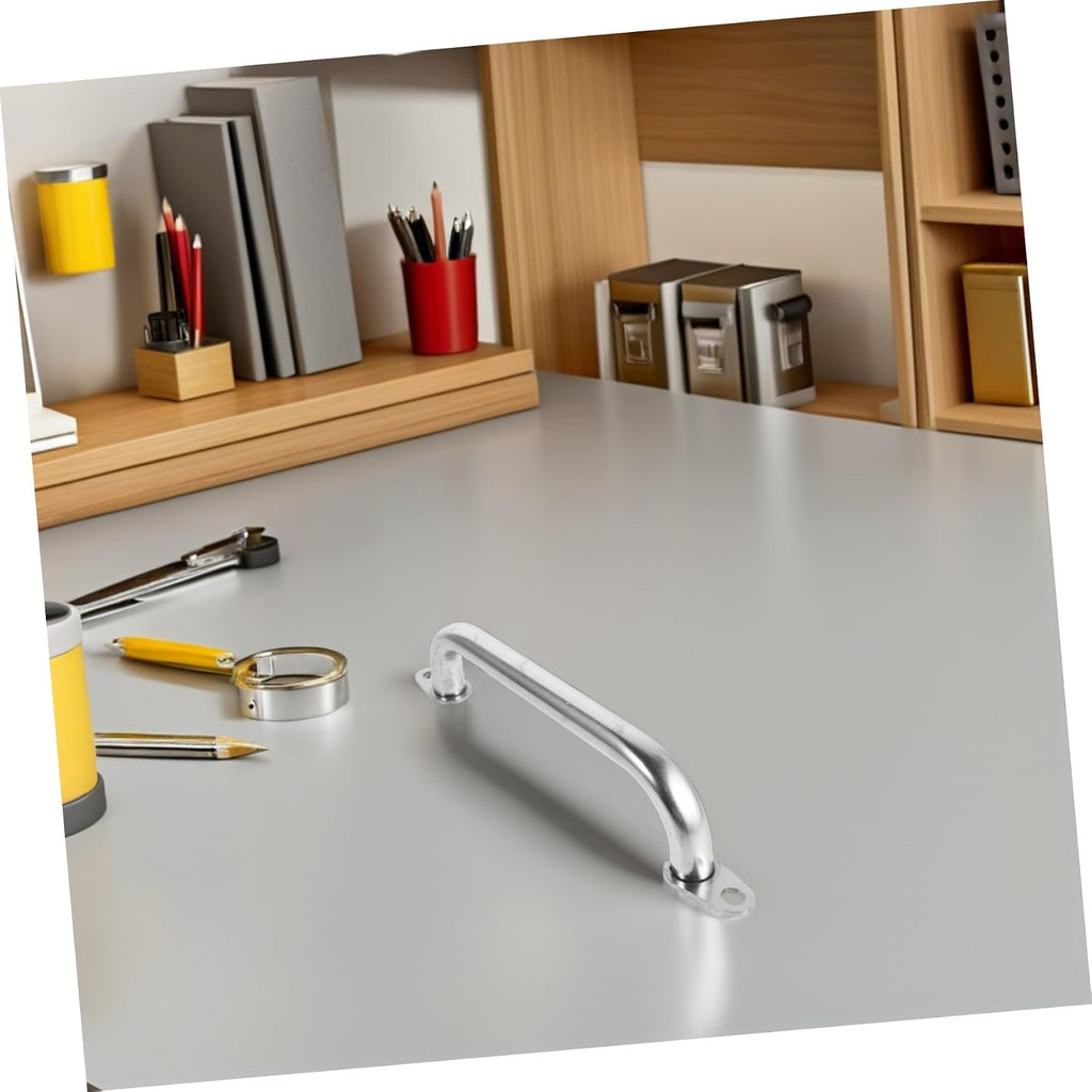 Commercial Truck Rear Door Grab Bar 268mm Stainless Steel Pull Handle for Box Van Utility Trailer Outdoor Use