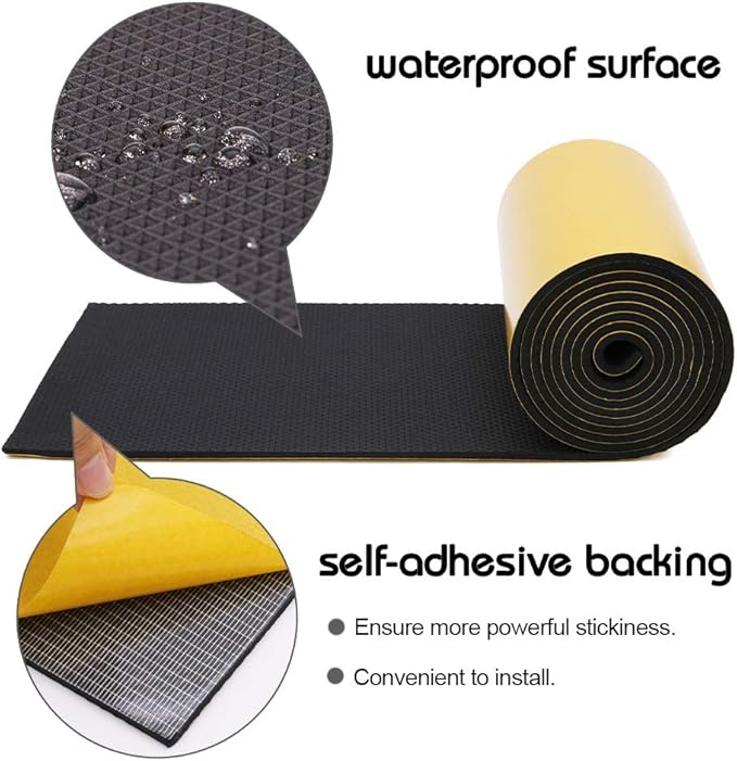 Car Door Protector Bump Body Guard, 2 Pack 79"x 8"x 1/6" Foam Garage Wall - Image 3