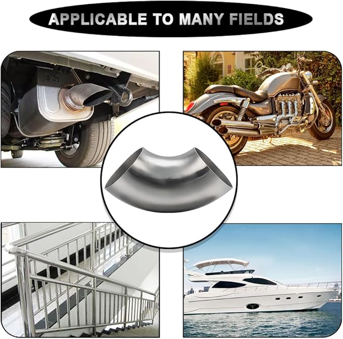 3 Inch 90° Mandrel Bend Elbow, SS304 Stainless Steel Bend Tube 90 Degree - Image 5