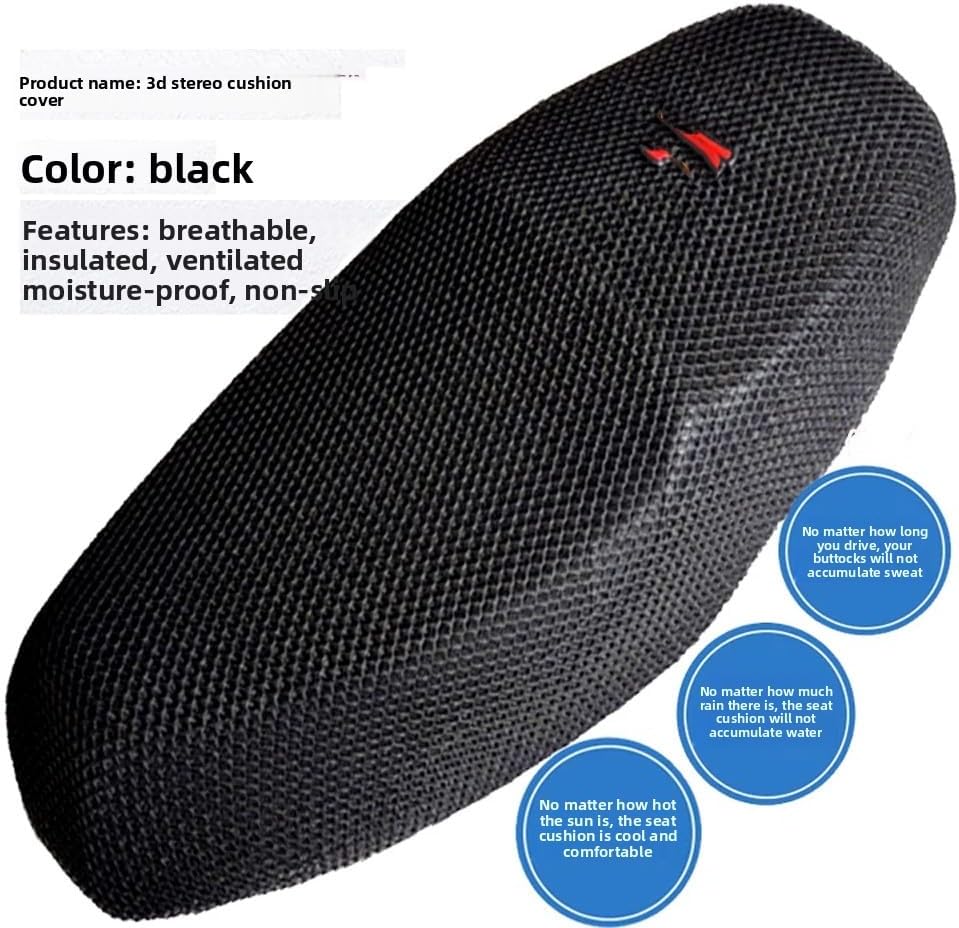 for KLR 650 KLR650 2008-2023 2024 2025 Motorcycle Seat Cover Seat Covers Seat Protect Cushion 3D Honeycomb Mesh Seat Cushion